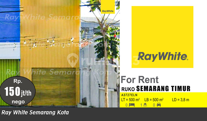 Ruko Pinggir Jalan Besar Siap Pakai Di Semarang Timur A3727 1