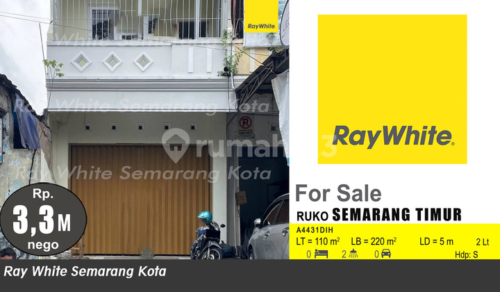Ruko Dua Lantai Siap Pakai Di Semarang Timur A4431 1