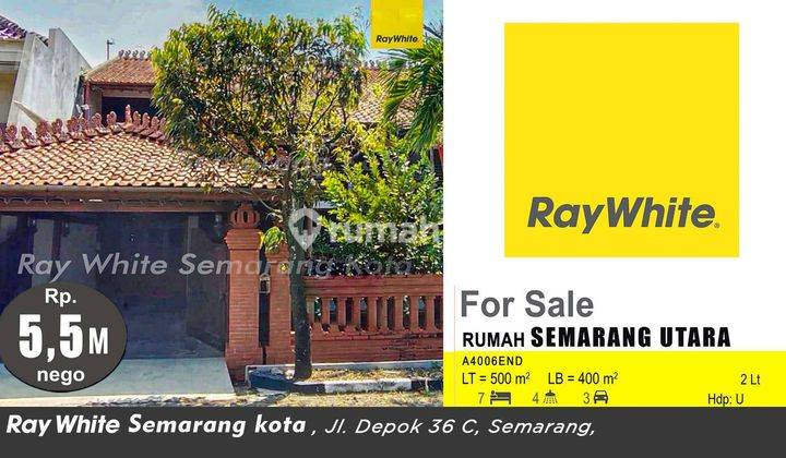 Rumah Nuansa Joglo Dekat Udinus Tugu Muda Di Semarang Utara A4006