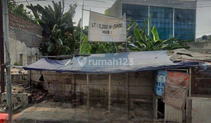 Tanah 2200 m² tanah tangerang lokasi emas jual bu jln utama balaraja 1