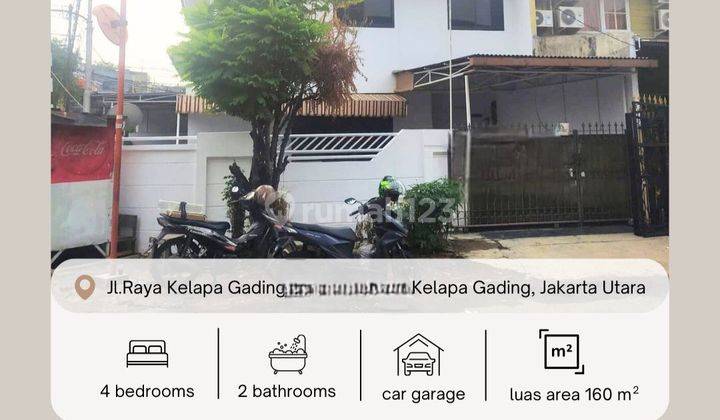 Rumah Bisa Buat Gudang Dan Usaha Jln 3 Mobil  Lokasi Bgs  2