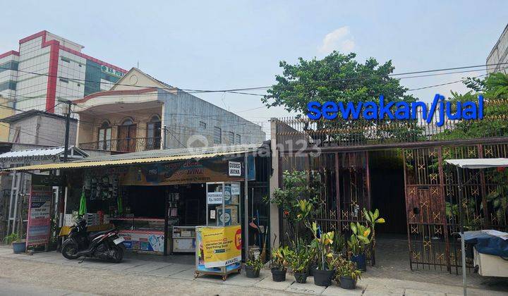 Sewakan Rumah Usaha/Gudang Pinggir Jalan
dekat Warakas
 1