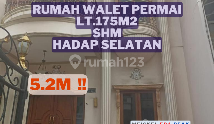 BISA KPR!! DIJUAL Rumah Walet Permai Pik, Lt.175m2, SHM, Hadap Selatan BISA KPR!! DIJUAL Rumah Walet Permai Pik, Lt.175m2, SHM, Hadap Selatan
