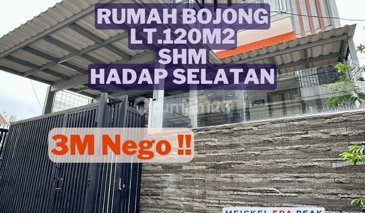 BISA KPR!! DIJUAL Rumah Bojong Indah, Lt.120m2, SHM, Hadap Selatan 1