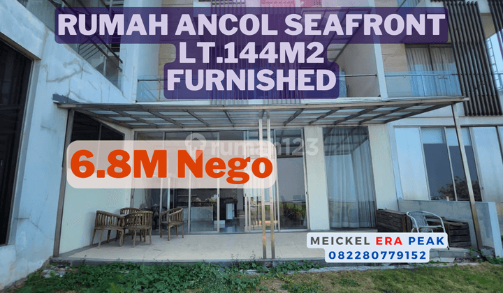 Nego Sampai Deal Dijual Rumah Ancol Seafront, Lt.144m2, Furnished 1