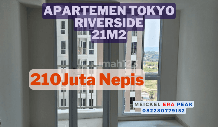 Lokasi Strategis Dijual Apartemen Tokyo Riverside Pik2, 21m2 1