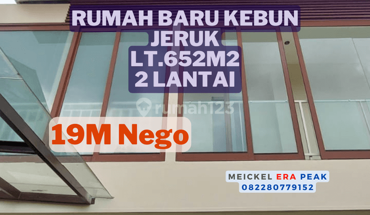 Lokasi Strategis Dijual Rumah Kebon Jeruk, Lt.652m2, 2 Lantai 1