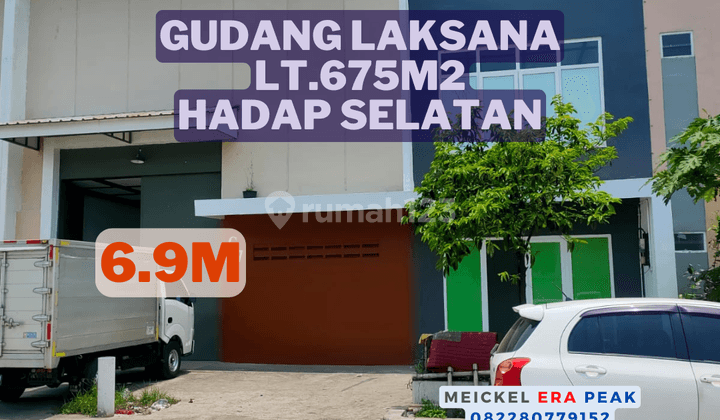 Lokasi Strategis Dijual Gudang Laksana, Lt.675m2, Hadap Selatan 1