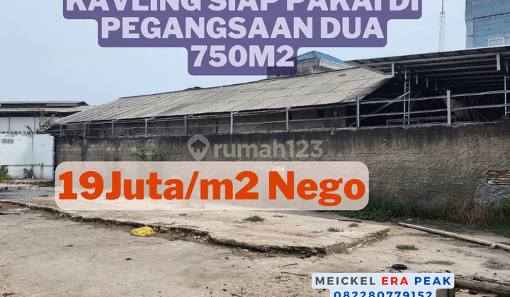 Lokasi Staretgis Dijual Kavling di Pegangsaan Dua, Lt.750m2 1