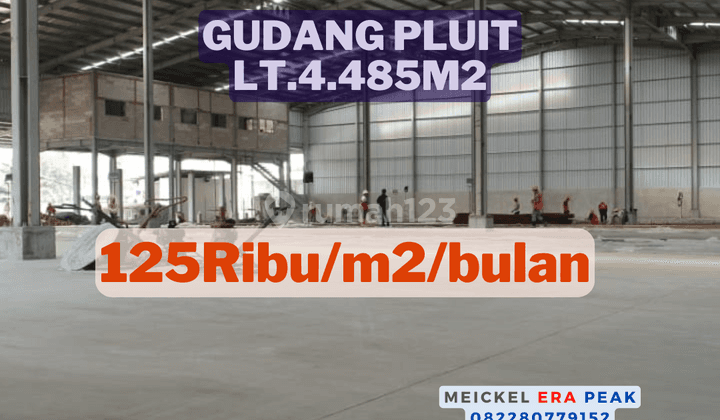 Lokasi Startegis Disewa Gudang Pluit, Lt.4485m2 1