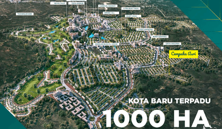 Citra Raya Jambi, International Style, Dp 11 Jt, Angs 1 Jt 6