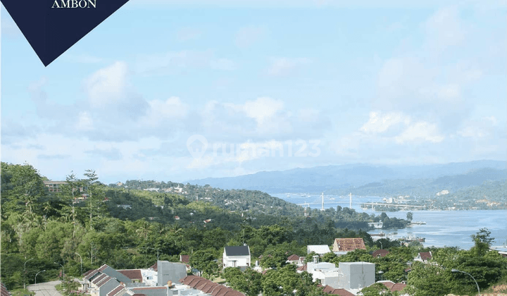 Kavling Citra Land Ambon, Bay View. Dp Mulai 154 Jt, Angs 11 Jt 1