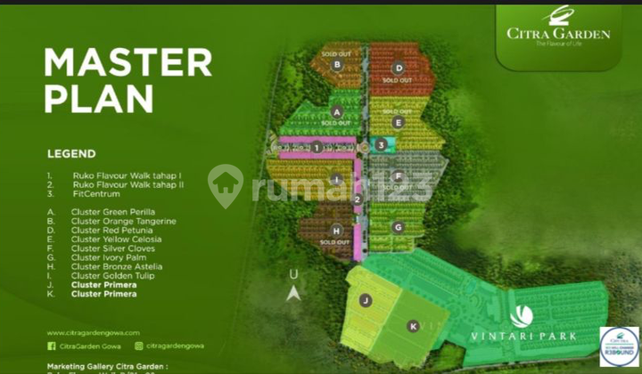 Ruko Deliozo Citra Garden Gowa, Dp Mulai 47 Jt, Angs 7 Jt 7