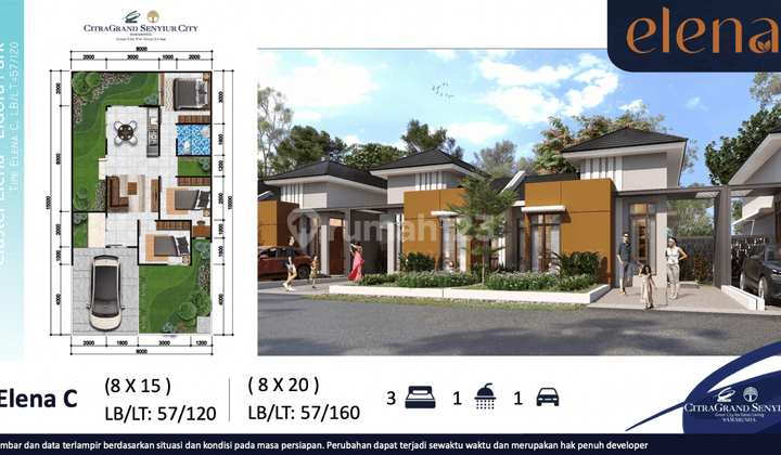 Citra Grand Senyiur Samarinda, Great City, Dp 56 Jt, Angs 4 Jt 2