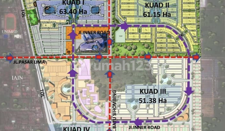 Ruko Orchard Citra Land Gama, Singapore Of Medan, Dp Mulai 269 Jt 9
