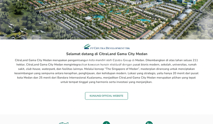 Ruko Orchard Citra Land Gama, Singapore Of Medan, Dp Mulai 269 Jt 15