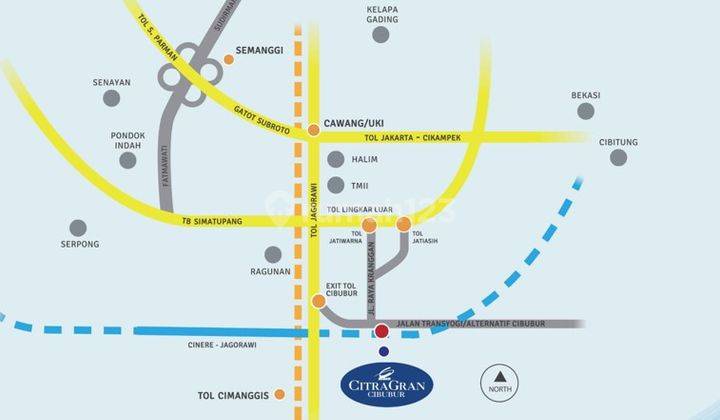 Garden Valley Citra Gran Jatisampurna, Near Toll Gate, Dp 365 Jt 12