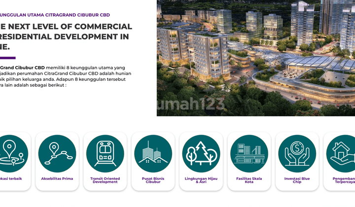 Marquette Citra Grand Cibubur, Modern Living, Dp Mulai 107 Jt 18