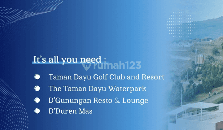 Ruko Palacio The Taman Dayu Pandaan, Vibrant Resort, Dp 312 Jt 14