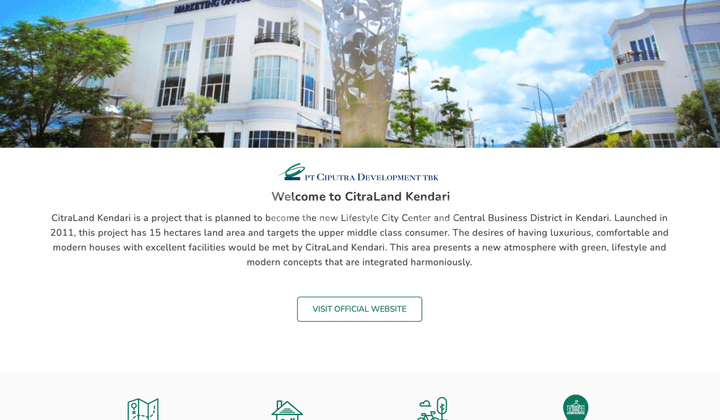 Citra Land Poasia Kendari, Lifestyle City Centre, Dp 511 Jt 16