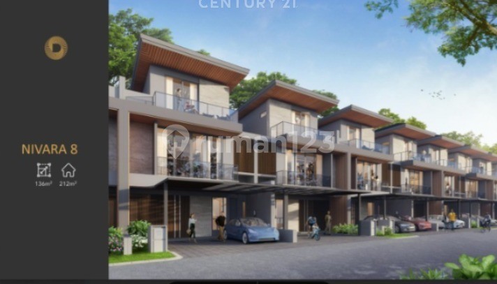 Marketed Nivara House Brand New In Boulevard Bintaro Sector 7 2