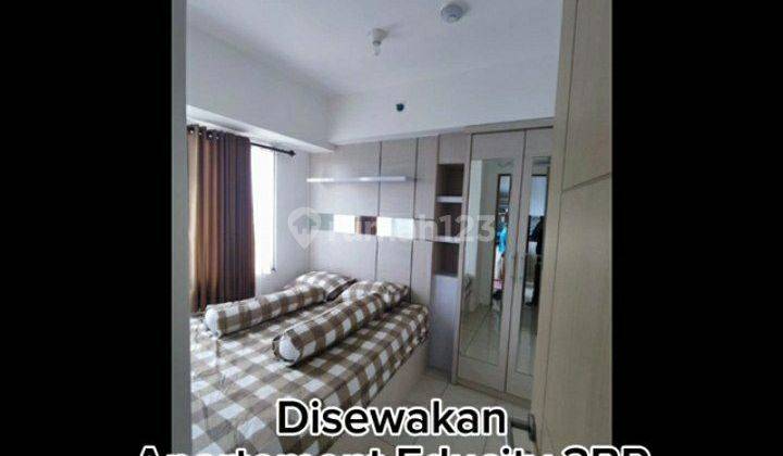 DIJUAL / DISEWAKAN APARTEMEN EDUCITY TOWER PRINCETON LANTAI 3 FULL FURNISHED  1