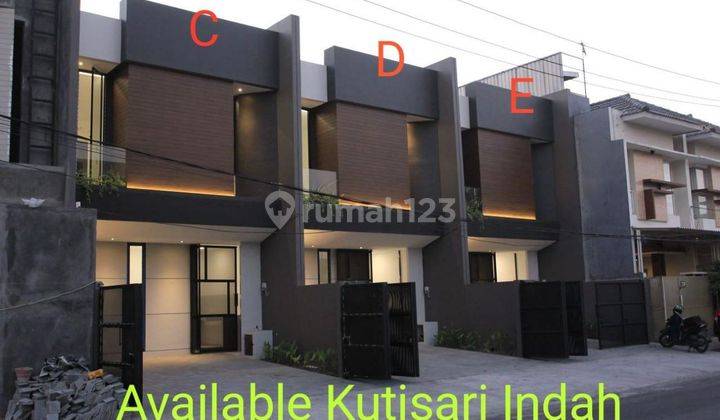 DIJUAL RUMAH KUTISARI INDAH - NEW - DALAM CLUSTER 1