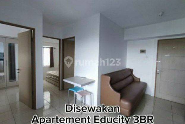 DIJUAL / DISEWAKAN APARTEMEN EDUCITY TOWER PRINCETON LANTAI 3 FULL FURNISHED  2