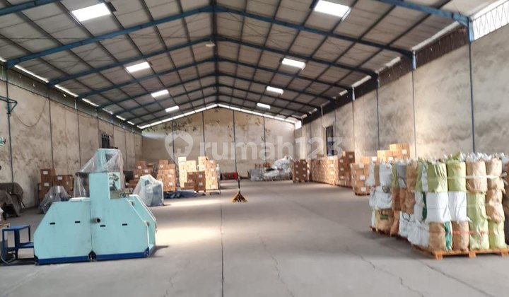 DIJUAL GUDANG JALAN RAYA BY PASS KRIAN - NOL JALAN - ADA IJIN INDUSTRI 2