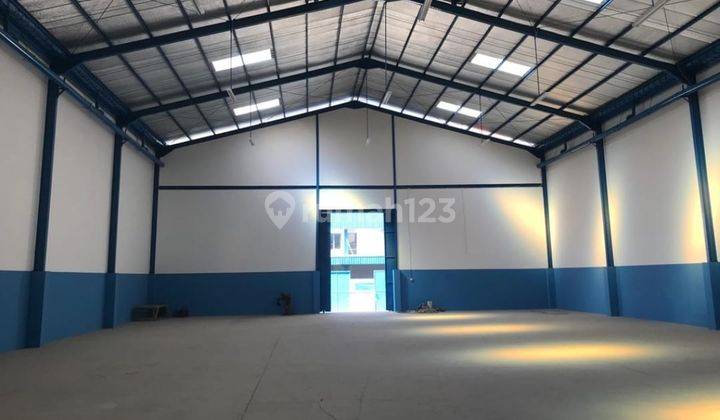 Gudang Uk 20x40m2 . Akses Kontainer 40 Feet