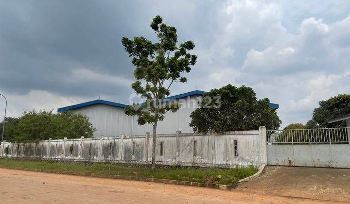 Dijual Gudang Millenium Industrial Cikupa - Luas Tanah 4.453m2 Luas Bangunan 2.600m2 2