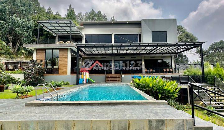 Brand New Private Resort With Pool Full Furnished di Puncak 1