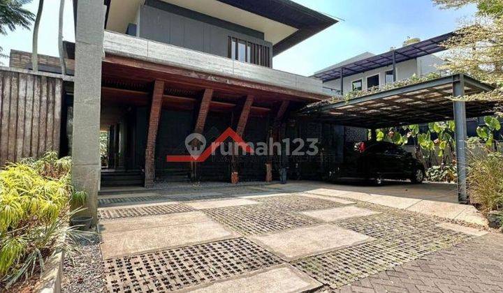 Rumah Tropical Minimalis Dalam Komplek Di Fatmawati 1