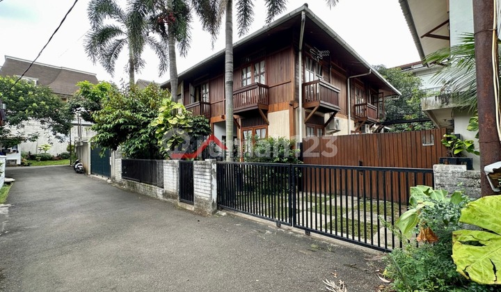 Rumah Klasik Full Kayu Jati Di Jati Padang Jaksel