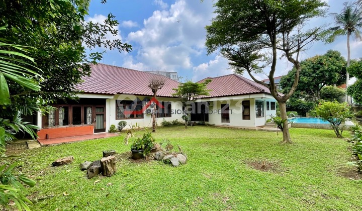 Rumah Dengan Halaman Luas Asri Dan Strategis Di Cilandak