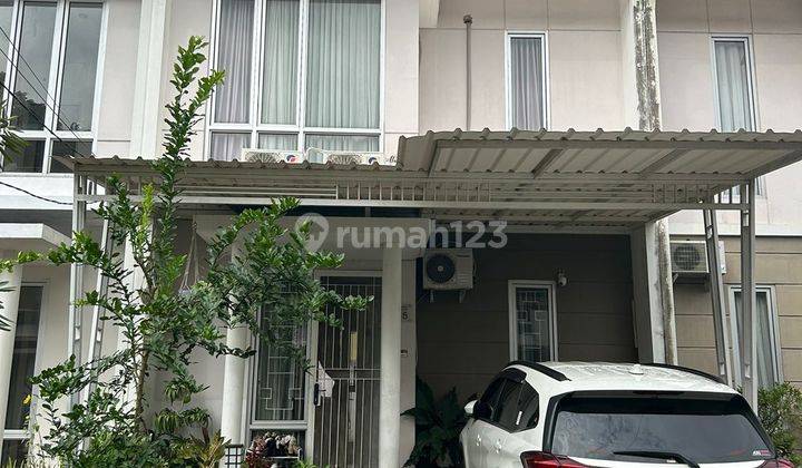 Disewakan Rumah Di Sektor 7ab Napoli Village Gading Serpong Semi Furnish
 1