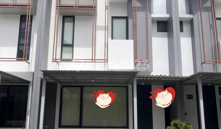 Semi-Furnished House in Yuthica BSD Near Eka Hospital and Rawabuntu Station