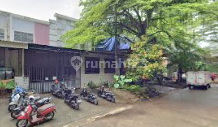 tampak depan disewakan gudang taman tekno bsd