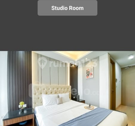Apartemen Gold Coast Studio 28m Furnished