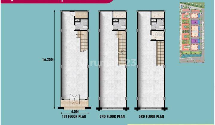 Ruko Shibuya 3 Lantai PIK2 Murah 1