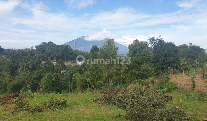 Tanah dengan view Gunung Salak & dekat wisata alam. 6