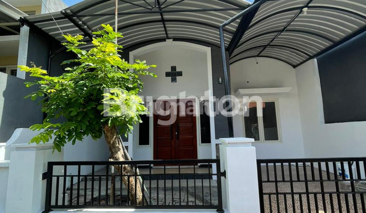 rumah di kebonsari elveka  dekat masjid agung surabaya, dekat jambangan 1