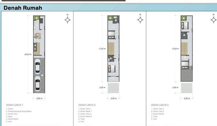 Dijual 2 Unit Rumah Baru Di Tanjung Duren Selatan 1