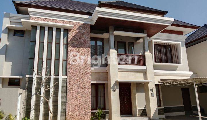 New luxury house furnished one gate sanur 1