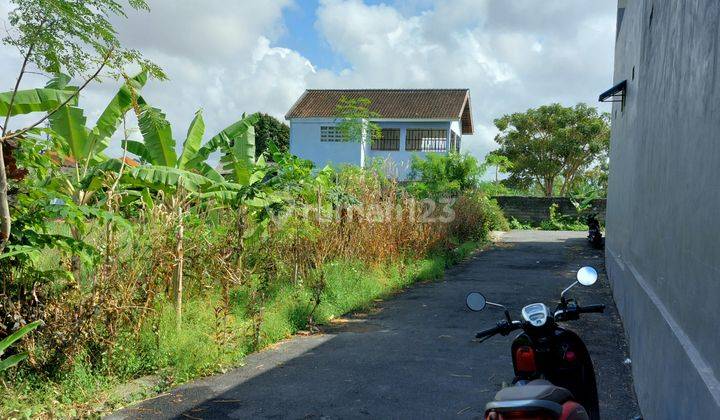 Tanah siap dibangun bisa 4unit rumah disedap malam deket renon 2