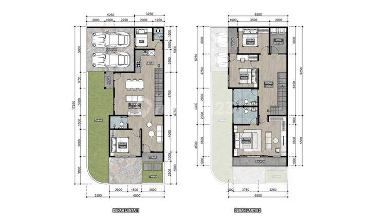 Rumah Hoek Brand New 2 Lantai Di Villa Melati Mas  2