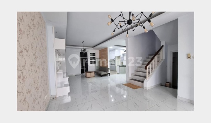Rumah  Semi Furnished Il Lago Cluster Fiordini Gading Serpong