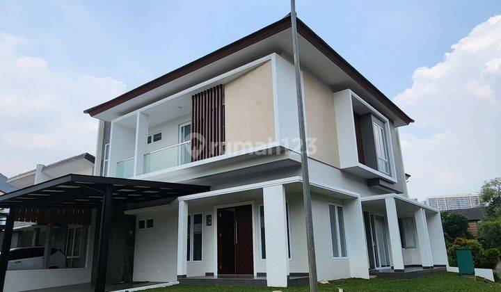 Rumah Hoek 2 Lantai Bagus di Cluster Cosmo Bsd 1