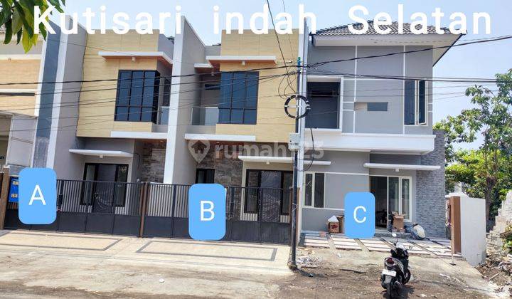 Rumah Baru Bangun Siap Huni Jalan Utama Row 5 Mobil Lokasi Kutisari Indah Selatan Ada 4 Unit 1