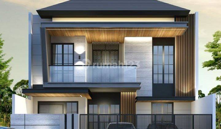 Rumah Baru Di Cluster Favorit Pakuwon City Rumah 2 Lantai Modern Minimalis 1